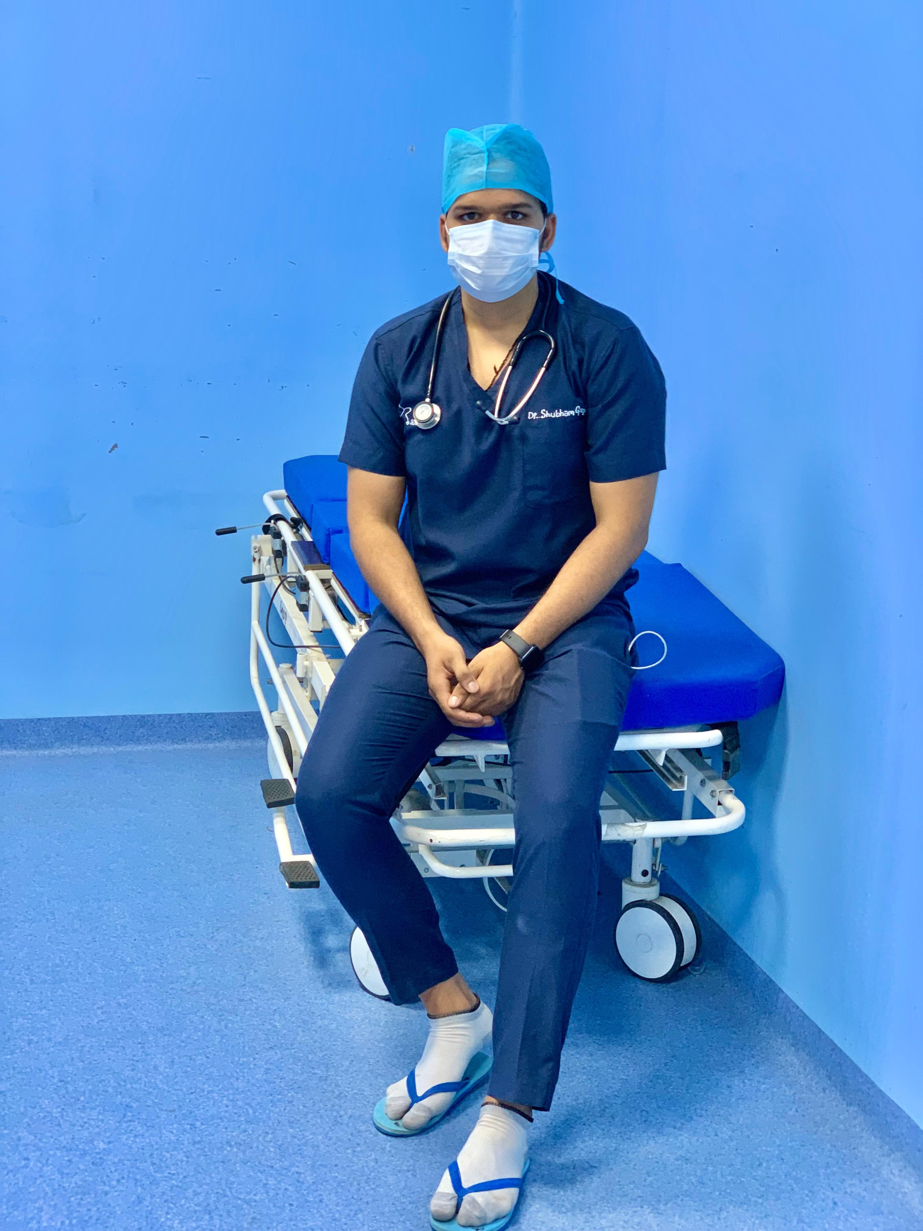 Doctor working